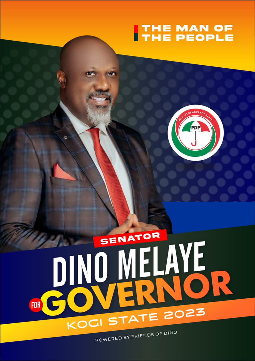 Dino Melaye is a fierce lion who is agile and ready to defend the rights and interests of the good people of Kogi State.

#DinoIsComing #OneKogiOneDestiny #Dino4Governor #KogiSaiDino #PDP #TheTimeIsNow  #Kogi4DinoHabiba