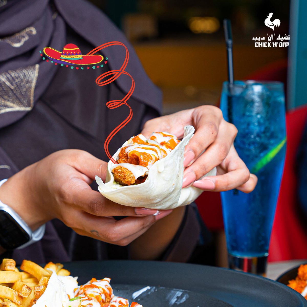 Taco Tuesday - تاكو الثلاثاء 🌮
عند #تشيك_ان_ديب 💛