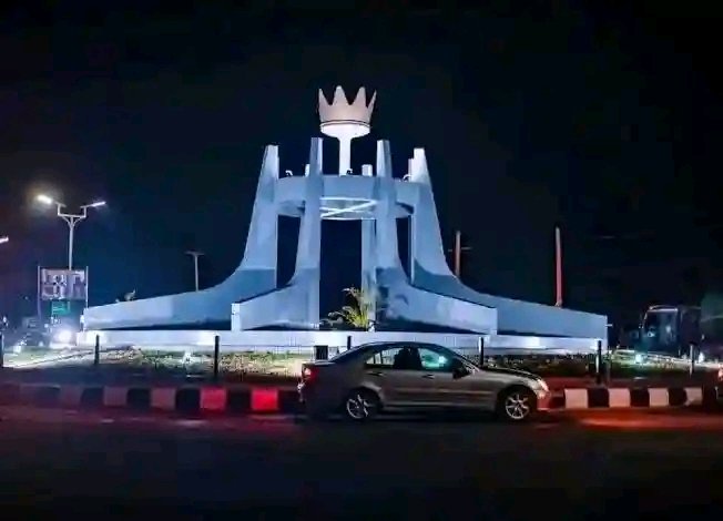 Normally, this place dey fine for night...✌

Na Lalong handwork😊
