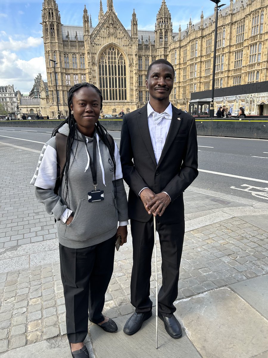 Great to be in London today with Dr Olaitan Olusegun, visiting fellow, and Ebenezer Agetiba, masters scholar ⁦@Africa_Oxford⁩, for discussion about disability and inclusivity with Lord Blunkett. ⁦Very proud that both are hosted ⁦@SomervilleOx⁩ ⁦@UniofOxford⁩