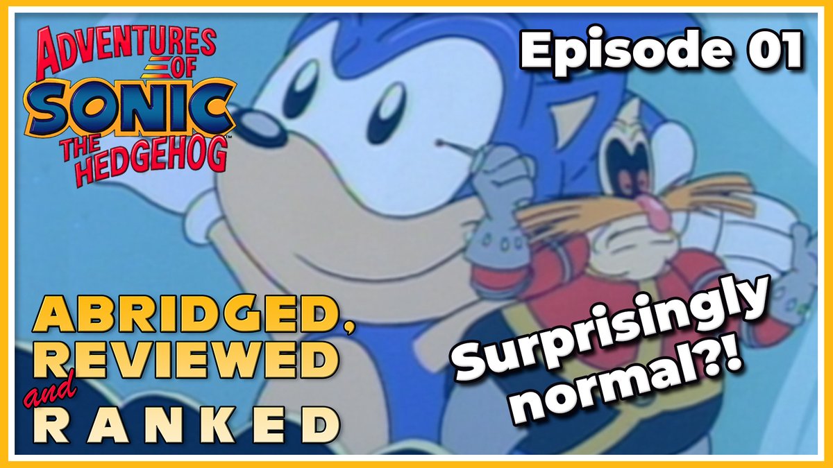 I just launched a new series where I will be revisiting EVERY SINGLE EPISODE of the Adventures of Sonic The Hedgehog. Link below!! Likes, comments etc. appreciated. Cheers!! #AdventuresOfSonicTheHedgehog #SonicTheHedgehog #YouTubeChannel #AdditionalHashtag