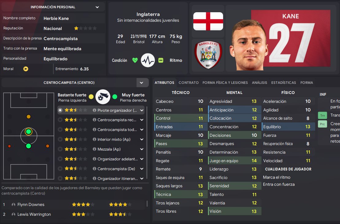 f_mpanda's tweet photo. ¡Qué mal envejeció el bueno de Herbie Kane! 😢

Hermoso recuerdo en mi llegada al Barnsley de mi historia escrita en @FMSite con el Derby en el FM20

@Ruben88Fisio se acordará de aquel equipo campeón de Champions y del Mundo... ¡Hoy me vuelvo a encontrar con él! 

#RamsForEver🐏 https://t.co/Ox8rMpP68f