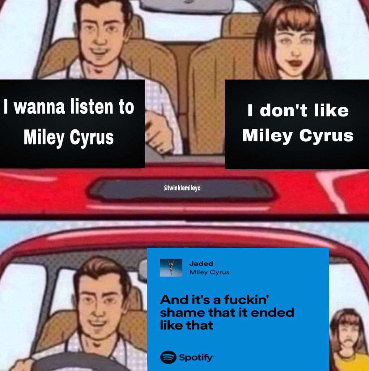 when somebody says: I don’t like miley cyrus 🚩🚩🚩🚩🚩🚩