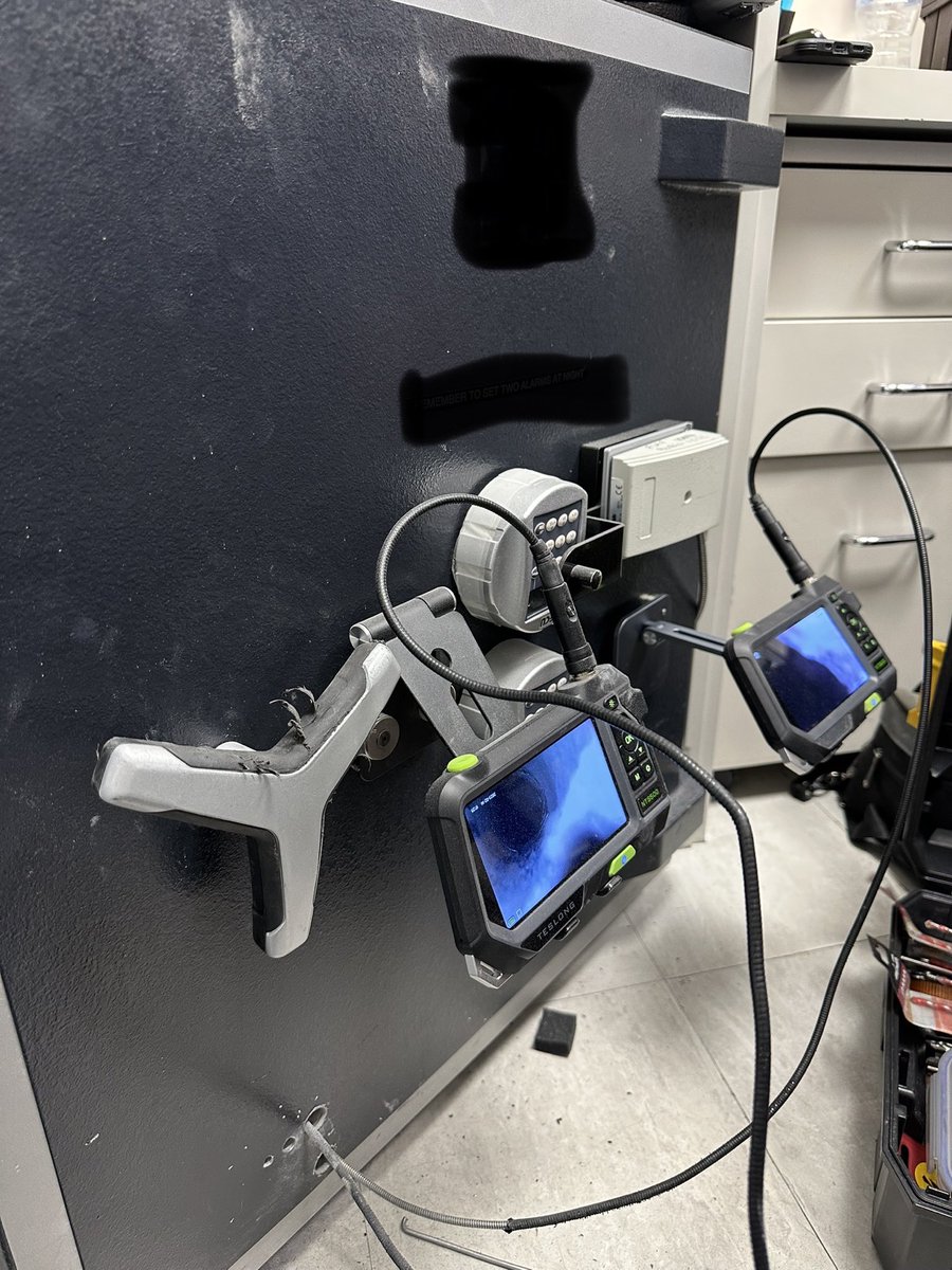 G5 Chubb Trident failed bolt work &amp; AED open today.