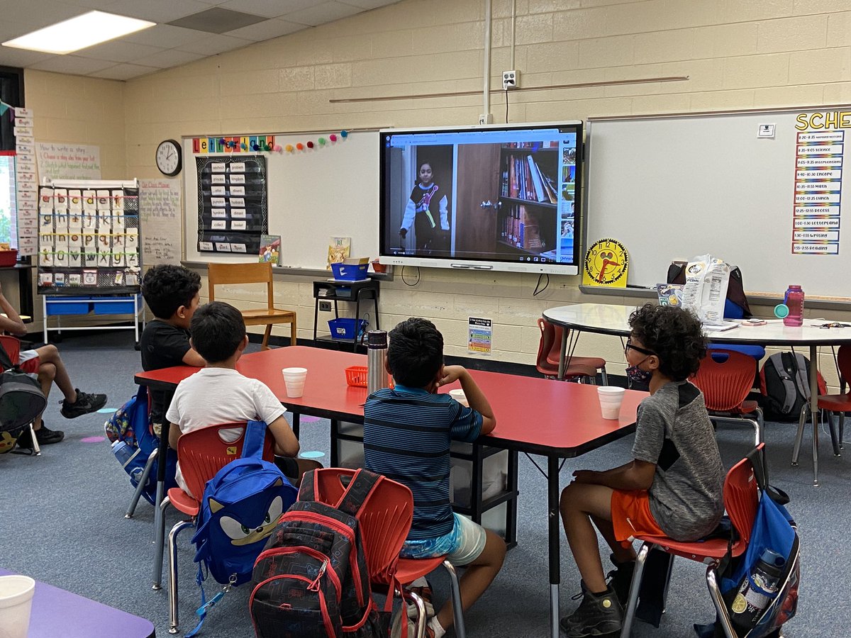 Carmen Money (@classwithcarmen) on Twitter photo A group of <a href="/Coltranewebb/">Coltrane-Webb STEM</a> 2nd graders found an interesting rock and set out to make a documentary about what they found. Today students watched the premiere! Love watching empowerment and pride on student faces as their classmates watched the culmination of this passion project. A group of <a href="/Coltranewebb/">Coltrane-Webb STEM</a> 2nd graders found an interesting rock and set out to make a documentary about what they found. Today students watched the premiere! Love watching empowerment and pride on student faces as their classmates watched the culmination of this passion project.
