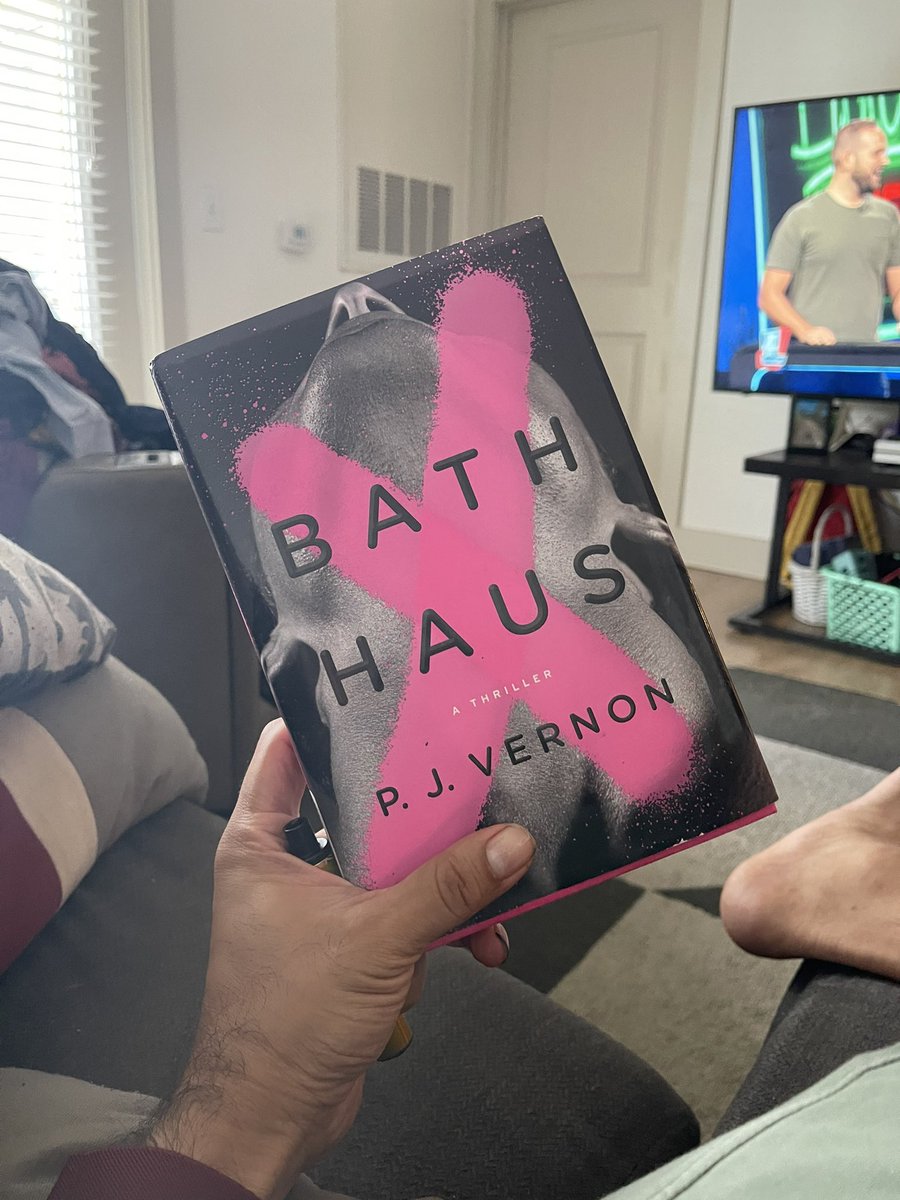 lescamilla08's tweet photo. It’s came in! #bathhaus
@pjvernonbooks can’t wait to dine into this bad boy tonight. #newread #triller https://t.co/DfPmaUH1WK