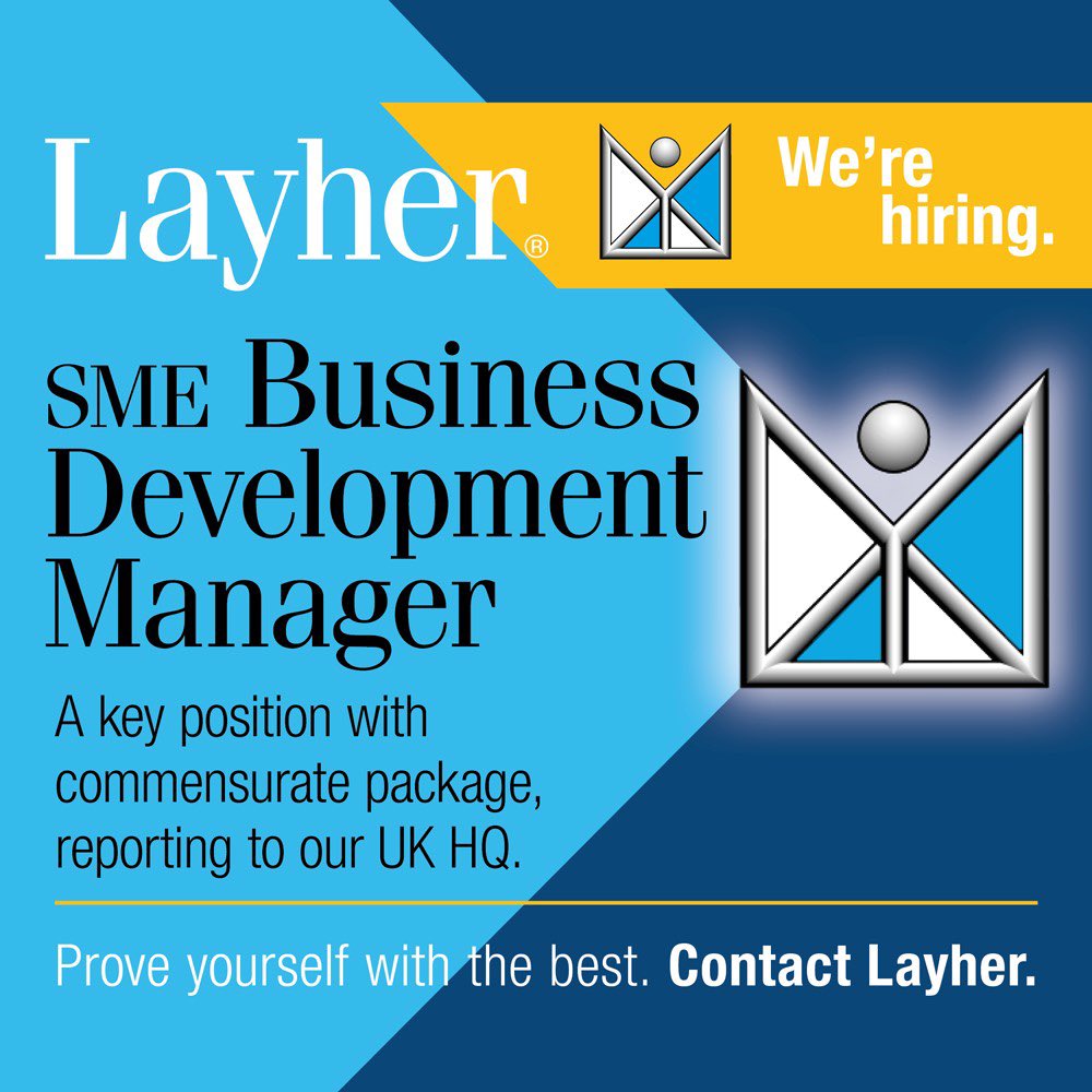 To apply please email info@layher.co.uk 
#layheruk #technicalservices