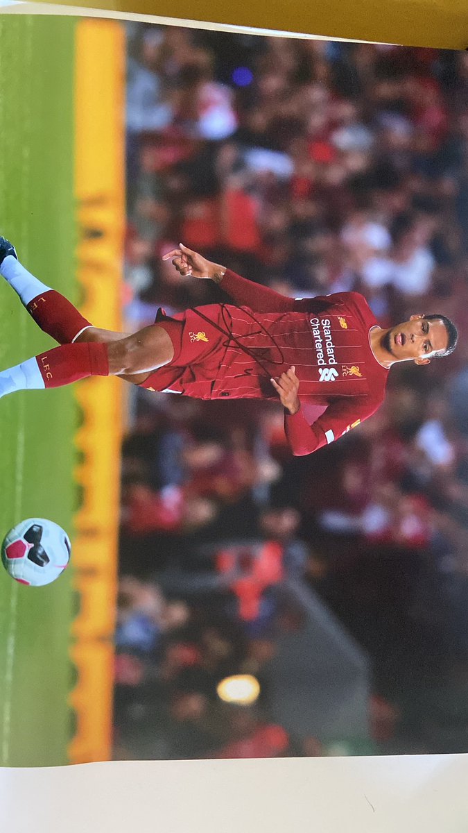 EEftbls's tweet photo. Signed  16x12 Virgil Van Dijk photo with COA from trusted private LFC seller £65 posted https://t.co/COWVzWN07k