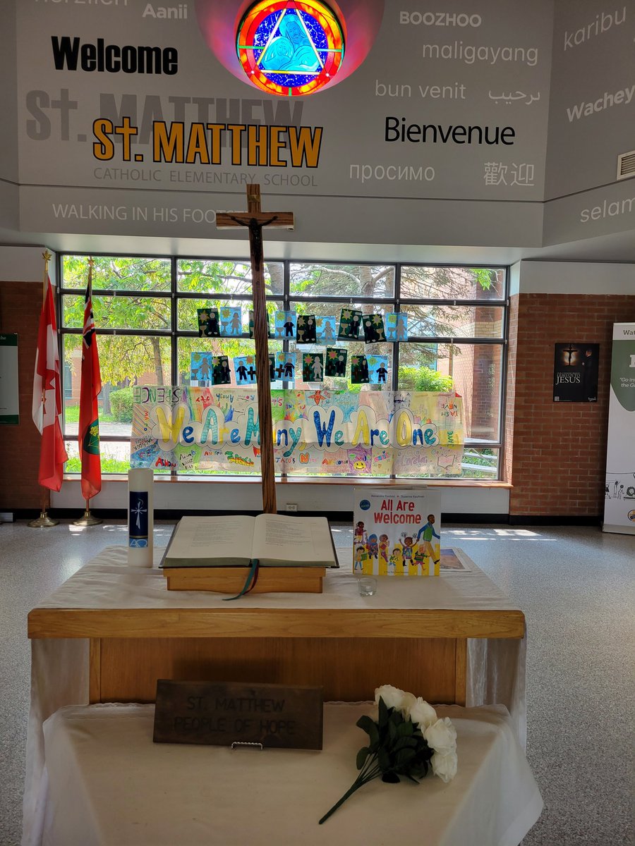 RitsmaJen's tweet image. Always feeling welcome at St. Matthew! 🌟 @WCDSBNewswire @SmthWildcats