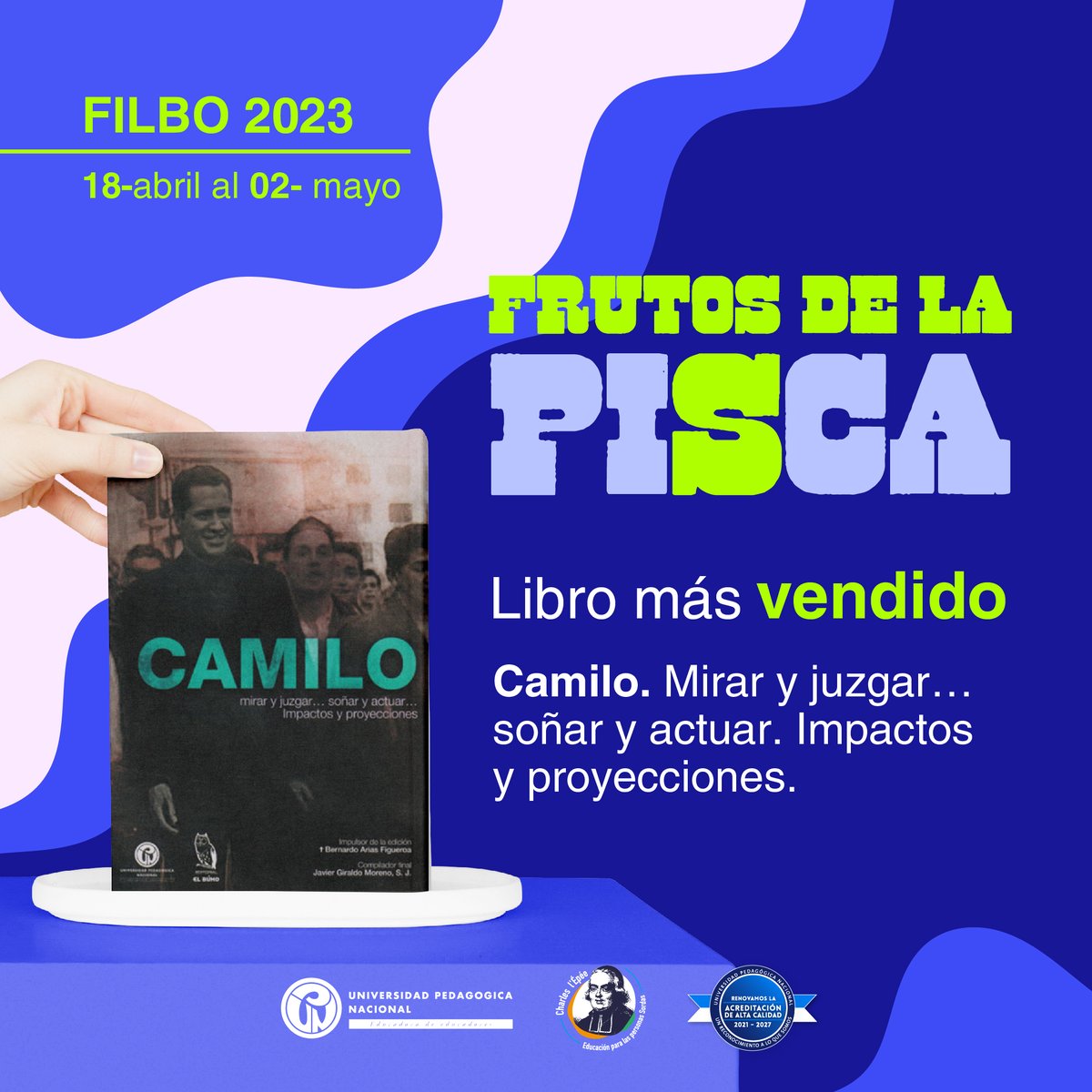 EditorialUPN's tweet photo. ¿Cómo nos fue en #FILBo2023 ? 📈📚

Conoce los #FrutosDeLaPisca 🌿 Nuestros resultados después de vivir la #FILBo35años

➡Síguenos en redes sociales y en nuestra página web ⚪️ https://t.co/gs4F8Bn7h0 para enterarte de todo https://t.co/Hb6a47Qgq6