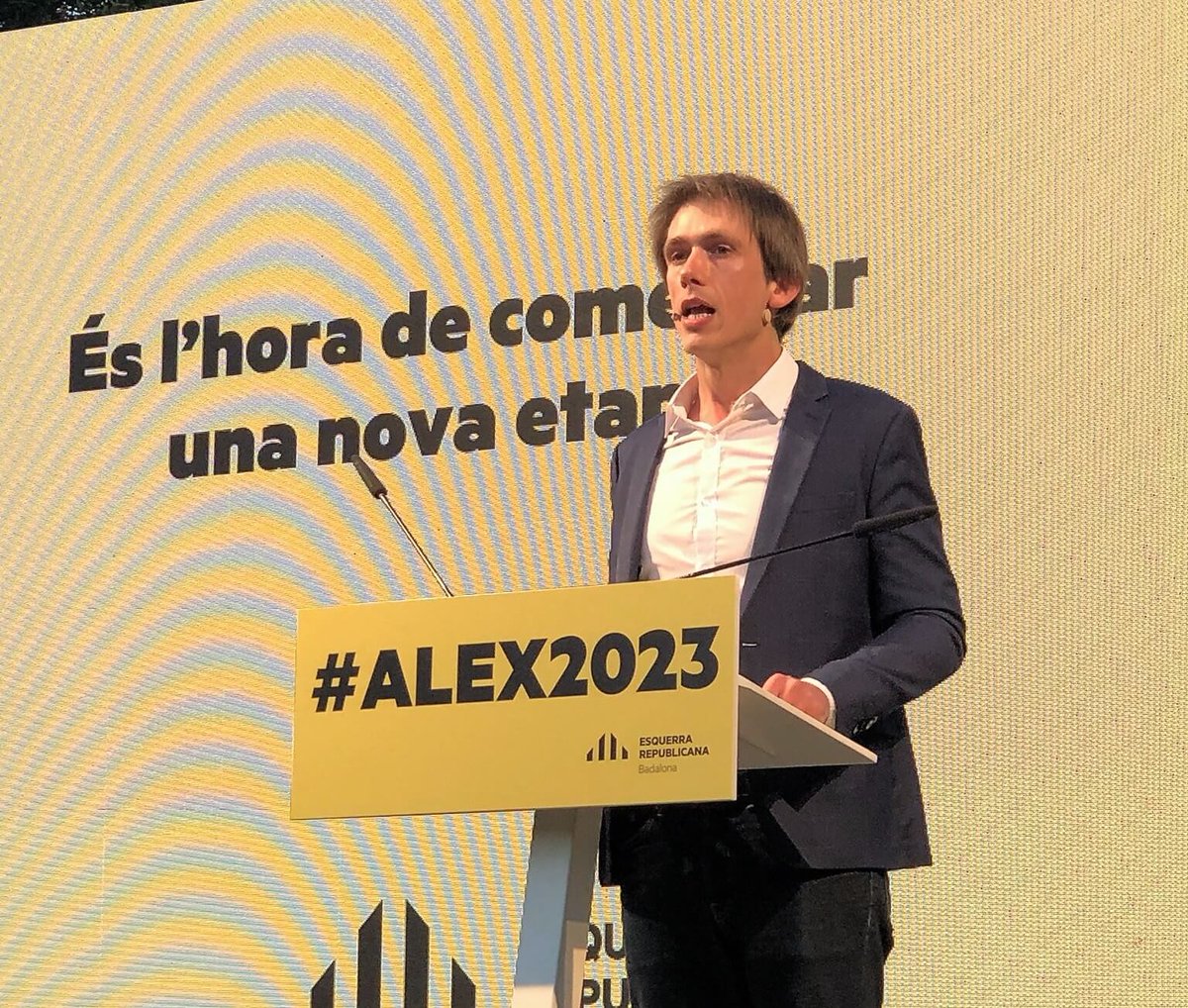 SebasDML's tweet photo. No sabia que @Rubiu5 se presentaba a alcalde por @Esquerra_ERC en #Badalona 😱 @IbaiLlanos @auronplay @elxokas @illojuan #Elecciones2023 #ALEX2023 https://t.co/p2eKi9vnQ9