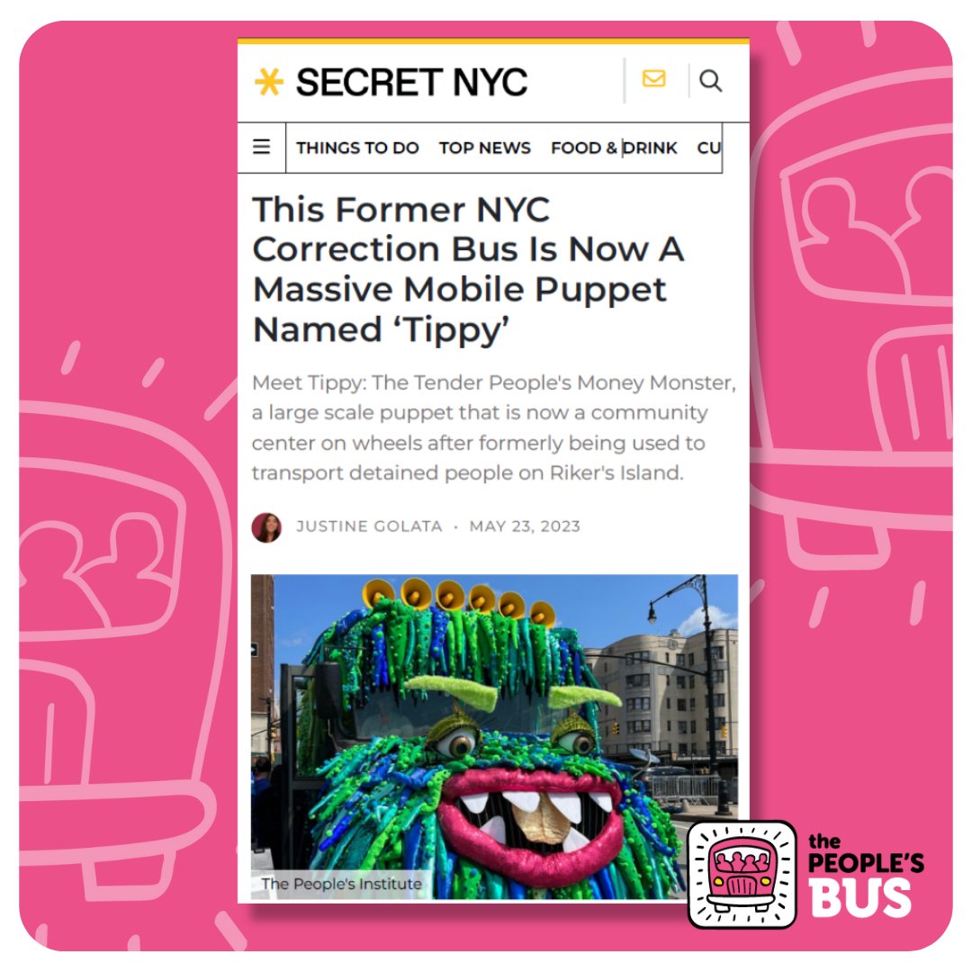 "As it makes stops across the city, New Yorkers will be able to vote on how they want the city’s $5 million to be spent, letting communities decide where the funds will benefit them most." 🗽

Read <a href="/secret__nyc/">Secret NYC</a>'s piece on <a href="/yazmany/">Yazmany Arboleda</a> &amp; <a href="/BusPeoples/">The Peoples Bus</a>: secretnyc.co/the-peoples-bu…