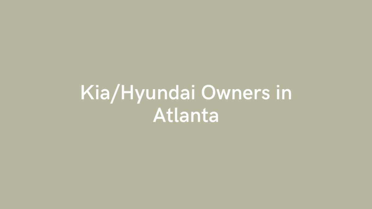 Atlanta_Police's tweet image. Attention Kia &amp;amp; Hyundai owners in the City of Atlanta ⤵️