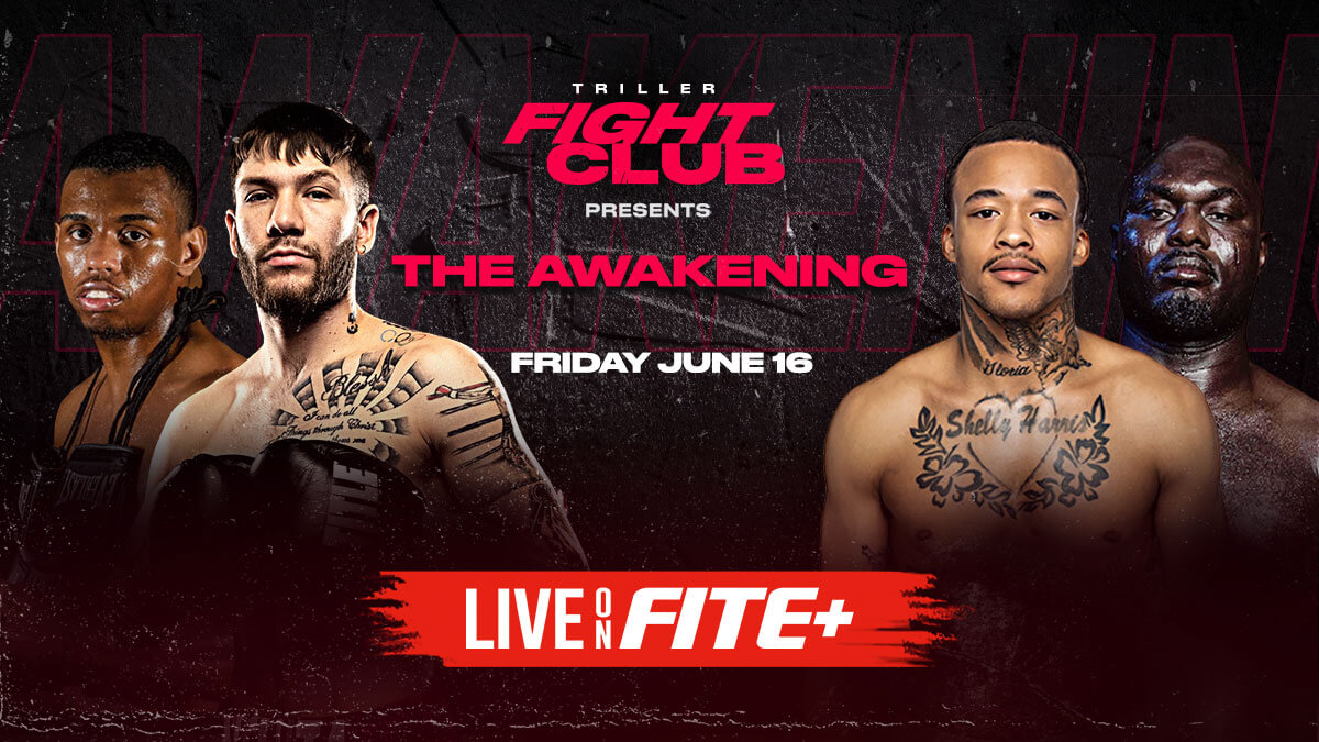 🥊🥊#TrillerFightClub is headed to Augusta, Georgia for 𝙏𝙃𝙀 𝘼𝙒𝘼𝙆𝙀𝙉𝙄𝙉𝙂.

Hernandez v Irias
Lateef Kayode v Chad Davis
Gordie Russ II v Elias Da Silva
John Vallejo v Demontrez Holliman
+ more!

Streaming LIVE June 16 EXCLUSIVELY on #FITE+

👉 bit.ly/433NeVv