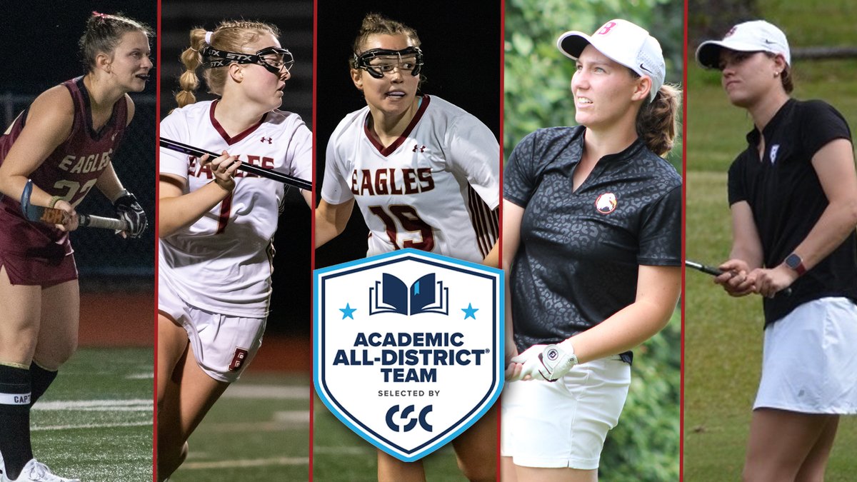 Shoutout to Katie Gaeth, Aunnie Hacker, Maddie Magill, Meredyth Rankin and Savannah Scott for earning spots on the CSC Academic All-District Women's At-Large list 👏👏 #BleedCrimson #GoForGold 🔗 bit.ly/3olIn35