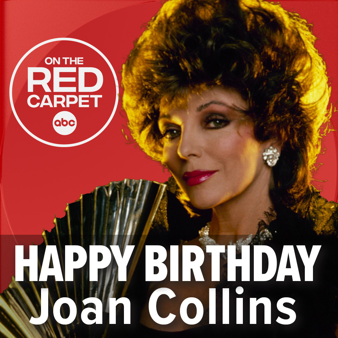 Happy 90th Birthday to Hollywood Icon Joan Collins!  