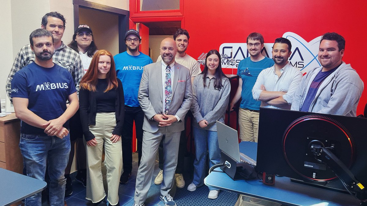 AndyFillmoreHFX's tweet photo. Stopped by @GALAXIAsys HQ in #Halifax today to learn about the work this local space tech company is doing to build Atlantic Canada’s first commercial satellite constellation with an investment from @csa_asc! 

Thanks for the tour! 🛰️🔭🌌 https://t.co/dCzt7eSXAr