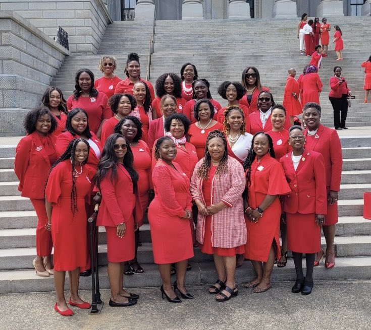 It’s a great day in South Carolina ,because it is Delta Day at the State Capital. GSCAC members have the opportunity to address  and advocate  for legislative and social action issues. #socialaction #dst #gscac #gscacdst