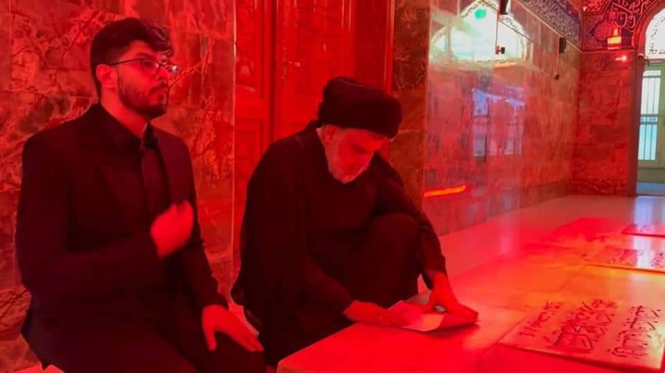 ساعد الله قلبك يا سيدي وقائد #لن_نخون_الصدر_وولده