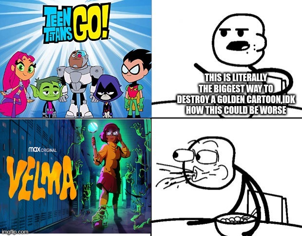1mage_folder's tweet image. I nearly forgot of the Teen Titans Go! hate