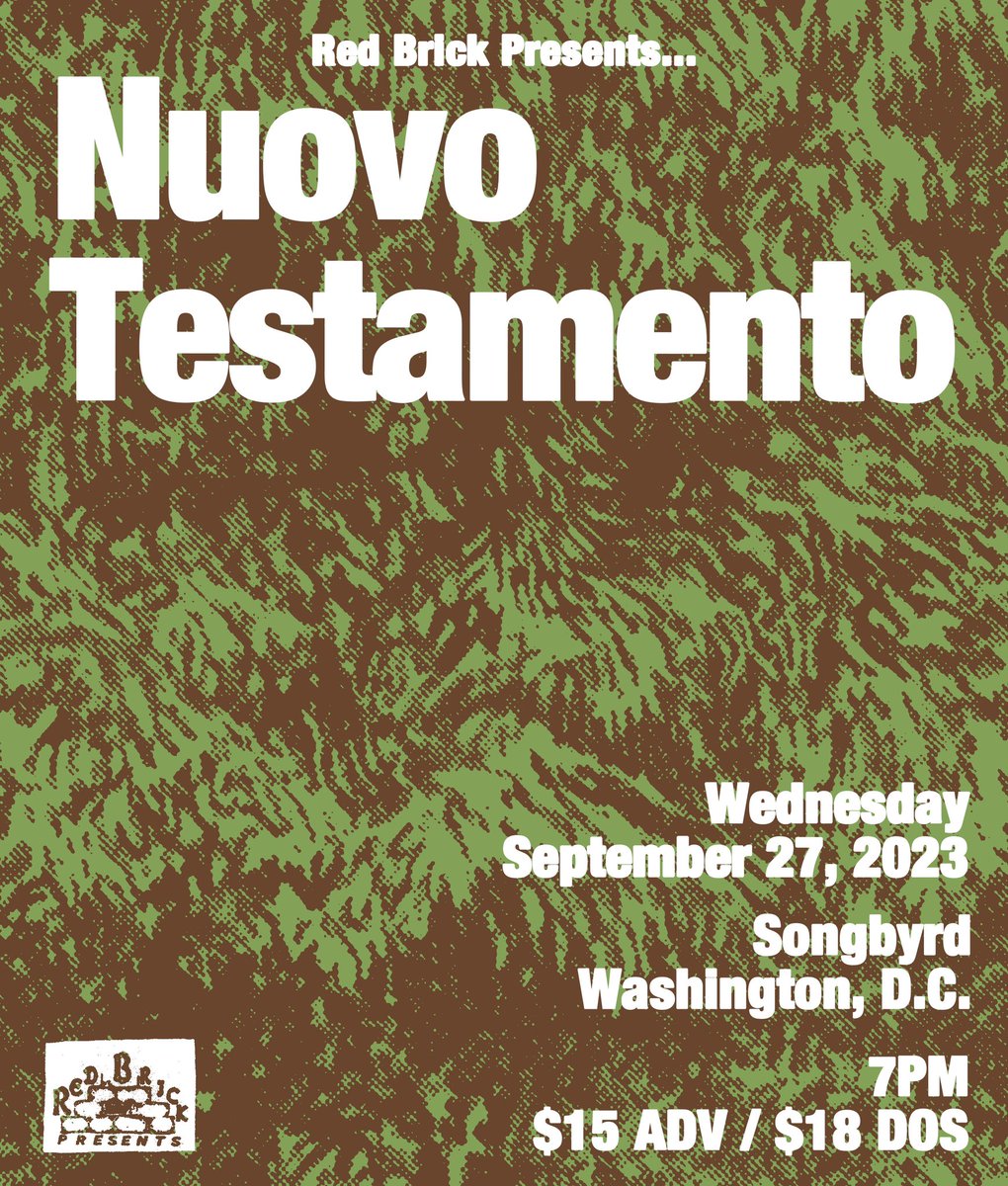 redbrick_dc's tweet image. Flyer by Erik Phillips