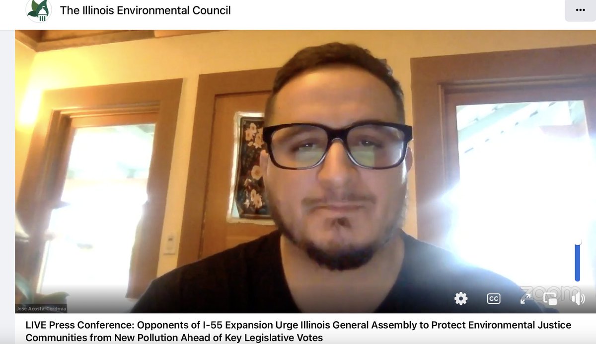 Jose from @LVEJO speaks on the harm this expansion would do to our communities and the LACK of community engagement. 'Highway expansion adds more vehicles to the road...' thus adding more pollution, y'all. Make it make sense! 

#CleanAirNow #NoToI55Emissions