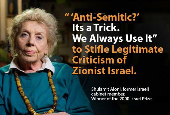 #antisemitic is a trick which #Zionists use it for labeling the people who supports #Palestine.

#ZionismisAntisemitism  #AntiZionismIsNotAntisemitism #ZionismIsNotJudaism #ZionismIsTerrorism #Zionism #Antisemitism #antisemite #FreePalestine #BDS #Palestine #IsraeliTerrorists