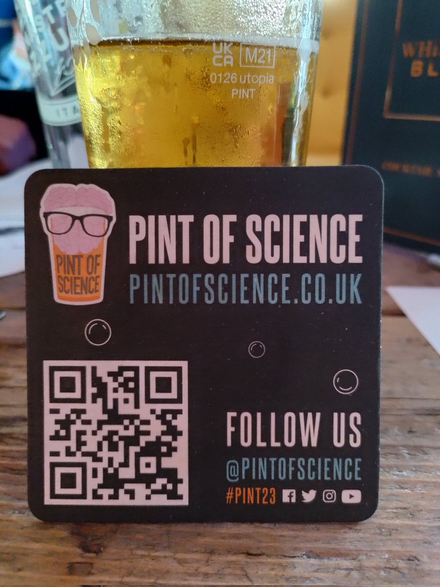 Better at drinking pints than science knowledge #PINT23 <a href="/pintofscience/">Pint of Science UK</a>