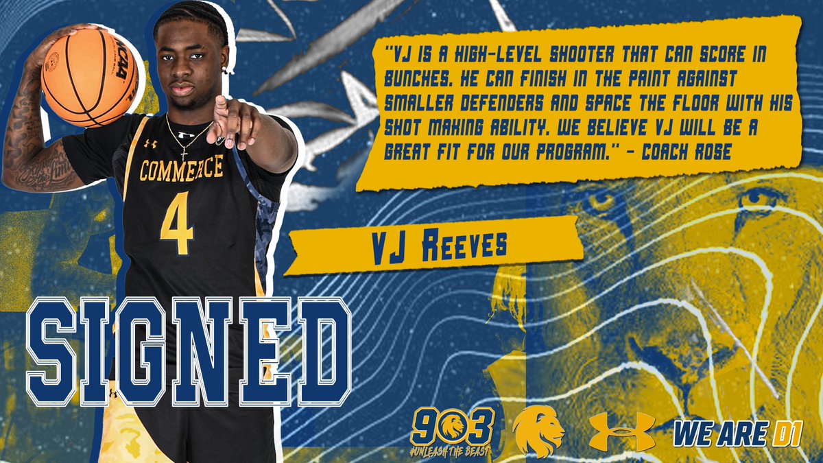 🏀SIGNED! Welcome to the Lion Family, VJ Reeves! #LT #3G 📽: youtube.com/watch?v=iBpVy1…