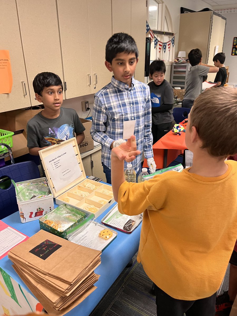 We are open for business!! Our <a href="/NoviWoods/">Novi Woods Elem.</a> 4th graders created businesses as a part of our economics unit! Business was booming!! <a href="/MsLeonNoviWoods/">Marietta Leon</a> <a href="/KidonsClass/">Mrs. Kidon</a> <a href="/Mrs_Collini/">Tressa Collini</a>