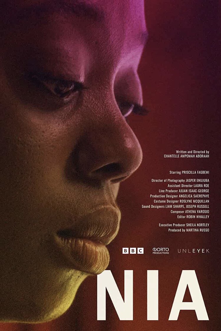 Just seen the poster for ‘Nia’, a BBC short film I’m in. Can’t wait to see it!  #film #bbc #britishfilm