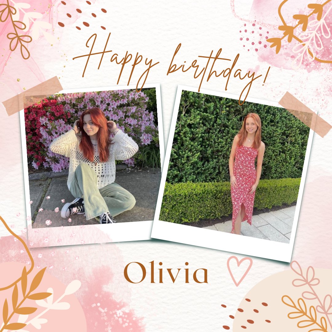 Happy Birthday Olivia!! 👑👑 We hope it’s the best day ever!