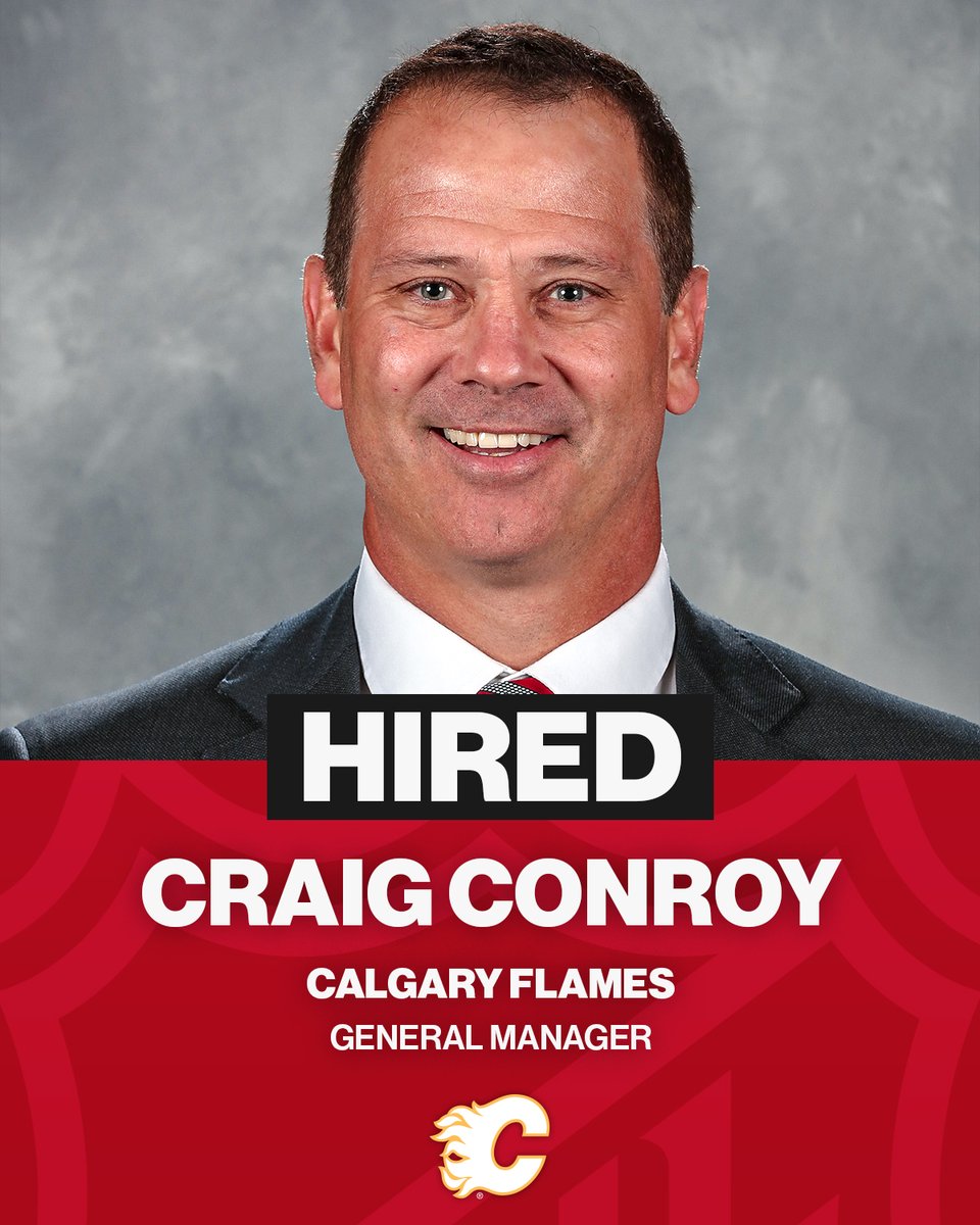 NHL's tweet photo. There's a new s̶h̶e̶r̶i̶f̶f̶ general manager in town. 🤠

Details: https://t.co/Alvo0Er5Wd https://t.co/tLmf2XAOij