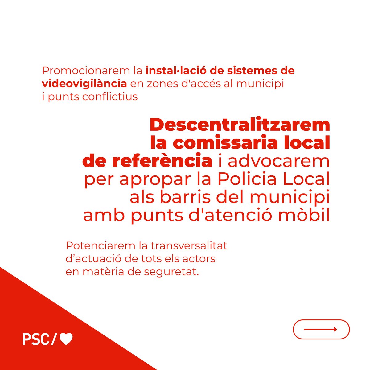 PSCMontcada's tweet photo. 👮🏻♂️🚨 SEGURETAT
Més Policia Local és més seguretat pels comerciants i la ciutadania.
#TransformemMontcada https://t.co/zTRS5kuqX5
