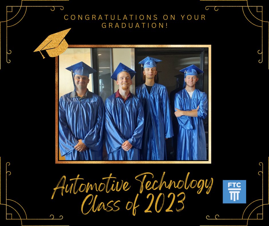 Congratulations to our Automotive Technology Class of 2023! We are so proud of you!