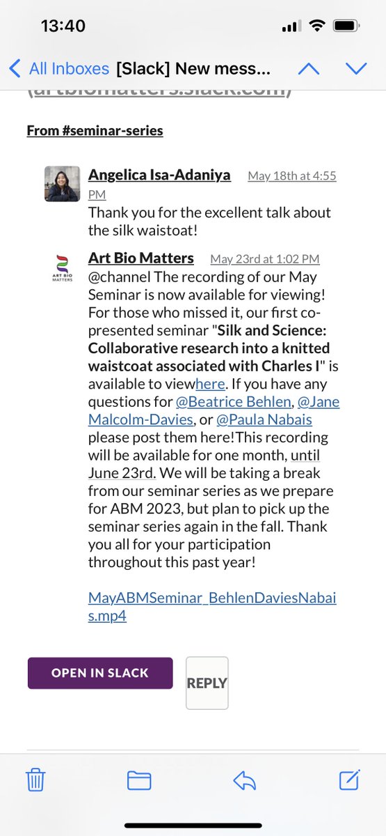 If you are into interdisciplinary textile research with arts/science/humanities crossover, do apply to join the Art Bio Science community where my recent talk with colleagues Beatrice (curator) and Paula (scientist) is available!