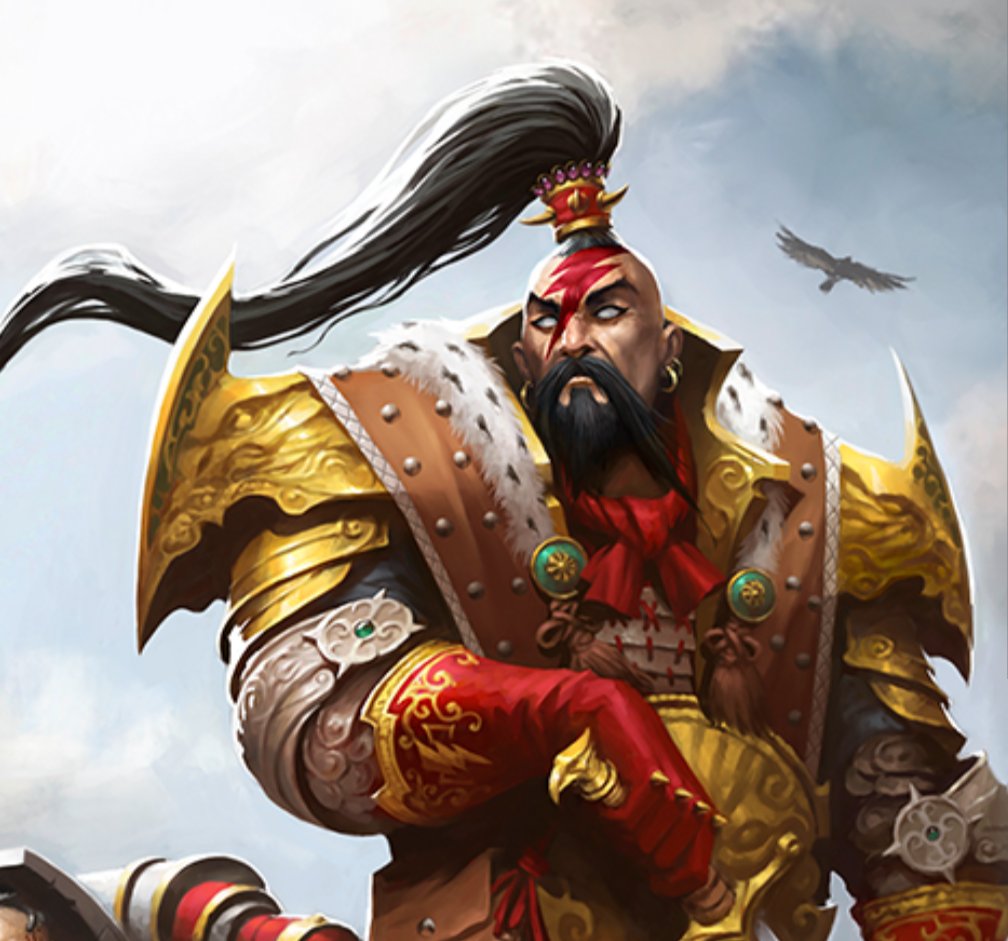 Yang Yi on Twitter "Khan's topknot is but I've always