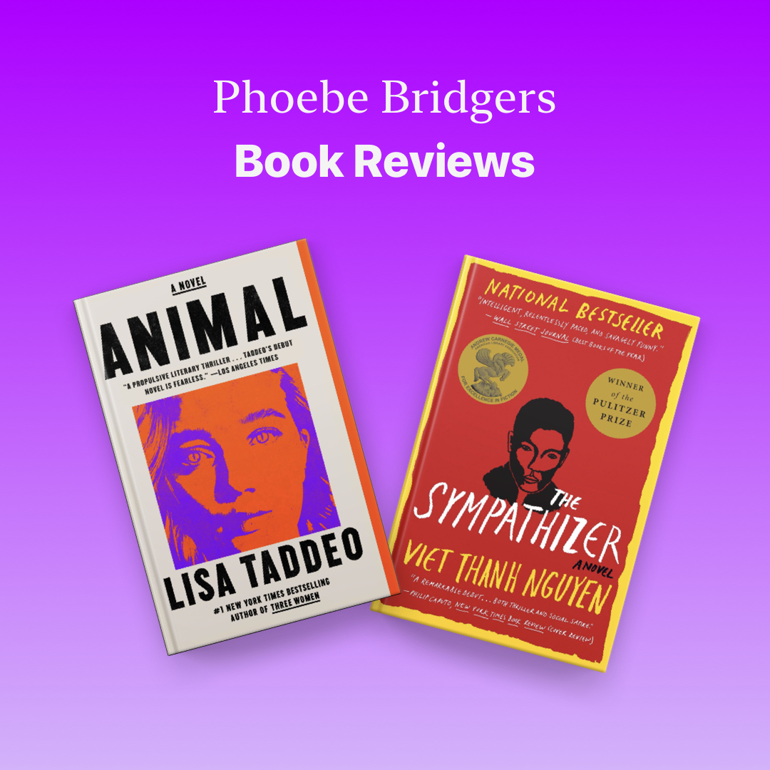 The books that @phoebe_bridgers recalls reading while making their album was @lisadtaddeo's The Animal and Viet Thanh Nguyen's The Sympathizer.