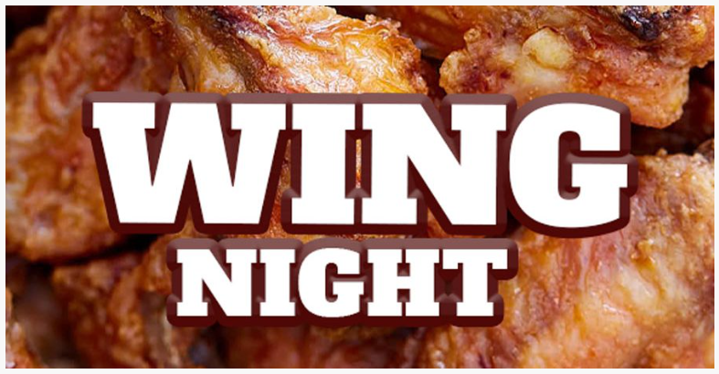 SnappersKenn's tweet photo. Wednesdays bring Wing Night! Half price wings from 4:30 to 8:00pm every Wednesday, with a variety of sauces. Have the wings tossed in the sauce or on the side for dipping.

#Kennetcook #Snappers #WingNight #HalfPriceWings https://t.co/ld8pEAtMoj