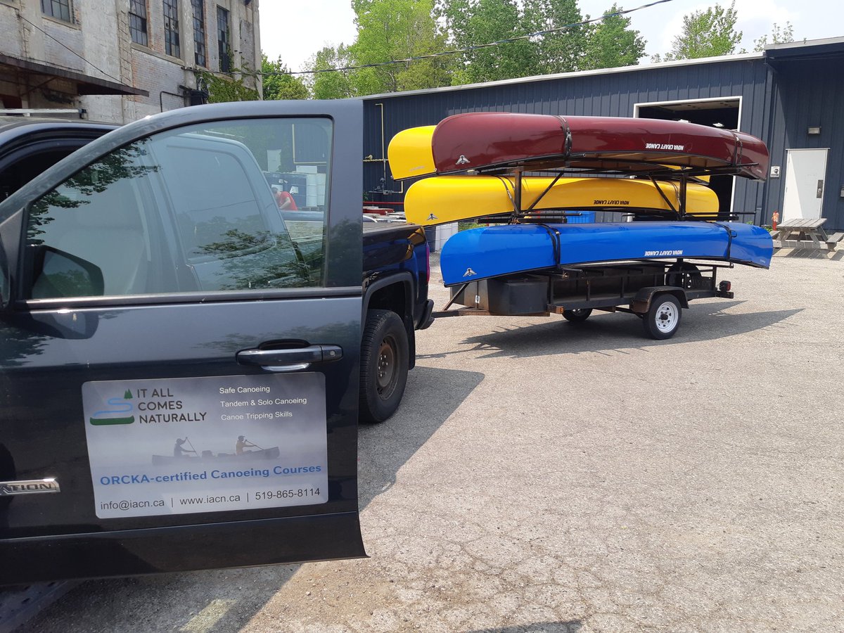 iacn_outside's tweet photo. So, who's going to be the first to paddle the new additions to my fleet? Thanks Nova Craft Canoe! https://t.co/8Jb0VefHvo
