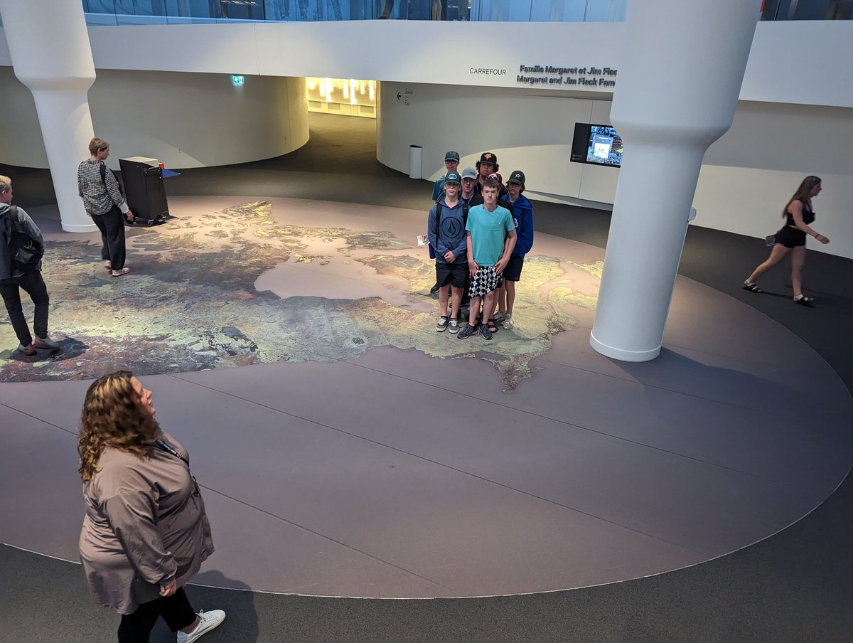 A visual representation of the #eljhsquebec23 trip.