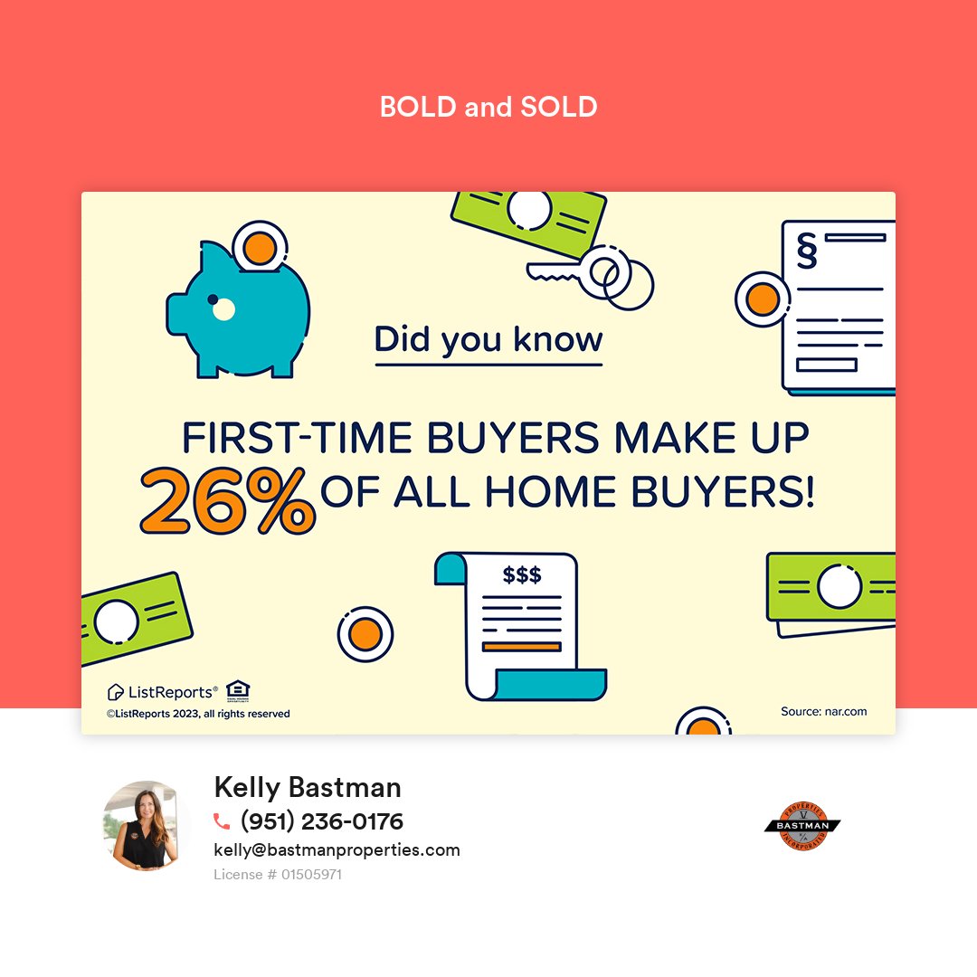 More than 1/4 of buyers are first-time buyers. Will you be one of them this year? #thehelpfulagent #home #houseexpert #house #listreports #househunting #firsttimebuyer #newhomeowner #happyhomeowners #happyhome #realestate #investment #realestateagent #realtor