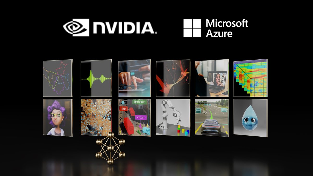 Announced at #MSBuild, we are partnering with @MSDev to bring accelerated computing to developers and enterprises for building generative AI and industrial digitalization solutions. Learn more: nvda.ws/3MT7CmC #NVIDIAonAzure