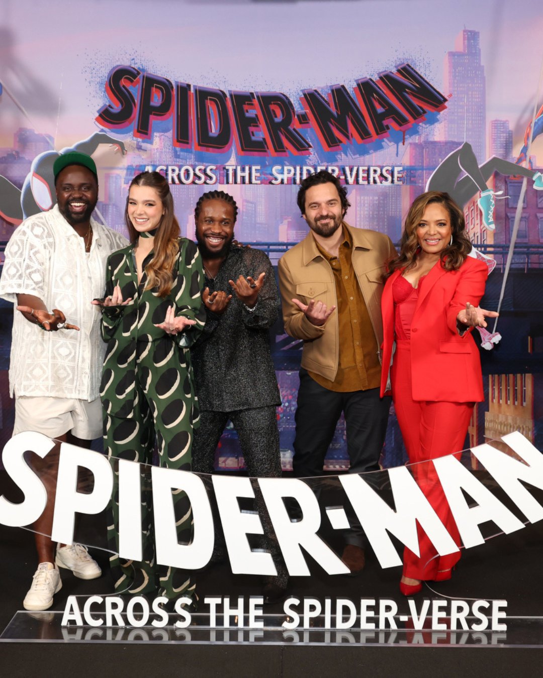 Spider-Man: Across The Spider-Verse cast interviews —