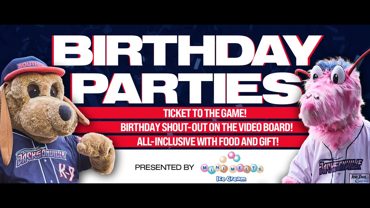 Jacksonville Jumbo Shrimp on Twitter "Schedule your kiddo's next