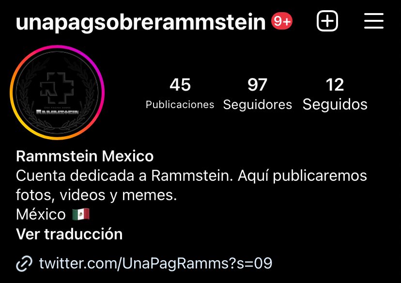 UnaPagRamms's tweet photo. ¿Ya nos sigues en Ig y FB? No te olvides de seguir nuestras demás redes sociales para no perderte las novedades de la máquina alemana. https://t.co/YP4XT6hcg1