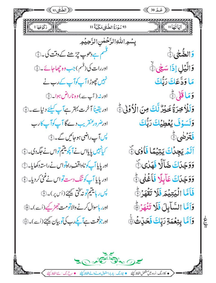 Power of surah ad-duha is undeniable. 
Just look at the meaning 😭
5/5