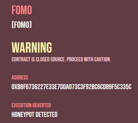 thetroutfarm's tweet photo. @FOMOErc20Vip THIS IS A SCAM. https://t.co/PtRGY4q66I