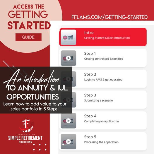 FflCovenant's tweet image. Discover how to add value to your sales portfolio in just 5 steps with our Simplified Retirement Solutions getting started guide. Have you tried it yet?
Visit here - FFLAMS.com/Getting-started

#fflcovenant #retirementsolutions #fflams