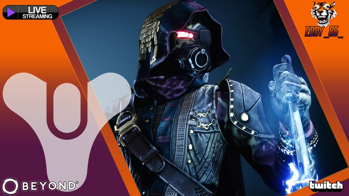 Eddy_86_'s tweet photo. Going Live over at https://t.co/8l0mwiqzDQ with some @destinythegame. Powered by @beyondnrg

#EarnYourStripes #The5hed #GoBeyond #twitchstreamers #Razer #EOTT #ClawsOut https://t.co/PhgxTgOg6z